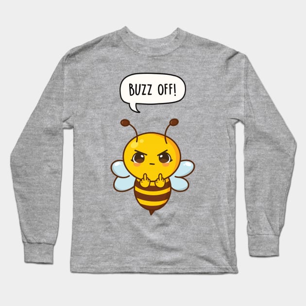 Buzz Off! Long Sleeve T-Shirt by LEFD Designs